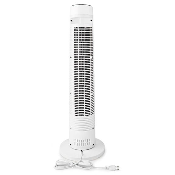 Nedis Toronyventilátor 50W Távirányítóval – Fekete/Fehér