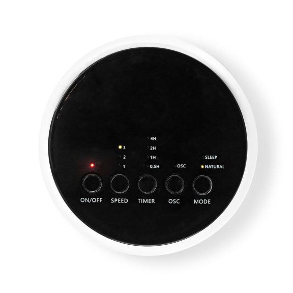 Nedis Toronyventilátor 50W Távirányítóval – Fekete/Fehér