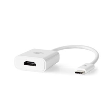   Nedis CCGB64651WT02 USB 3.2 Gen 1, USB-C (USB C) - HDMI 4K@30Hz, 0,20m