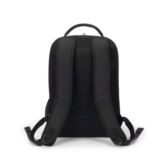 Dicota Backpack SPIN II laptop hátizsák, 16" laptop rekesz, újrahasznosított anyagból, fekete