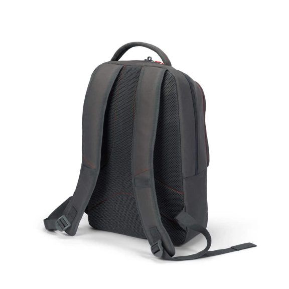Dicota Backpack SPIN II laptop hátizsák, 16" laptop rekesz, újrahasznosított anyag, szürke