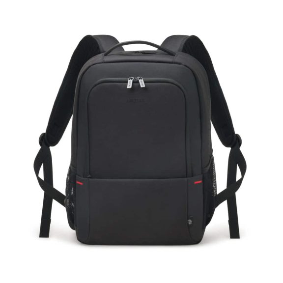Dicota Eco Backpack Plus BASE laptop hátizsák, 16" laptop rekesz, újrahasznosított anyagból, fekete
