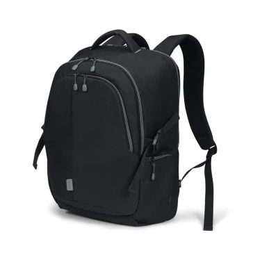   Dicota Eco laptop hátizsák, 15.6" laptop rekesz, esővédő huzat, fekete
