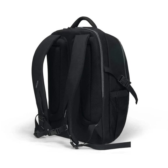 Dicota Eco laptop hátizsák, 15.6" laptop rekesz, esővédő huzat, fekete