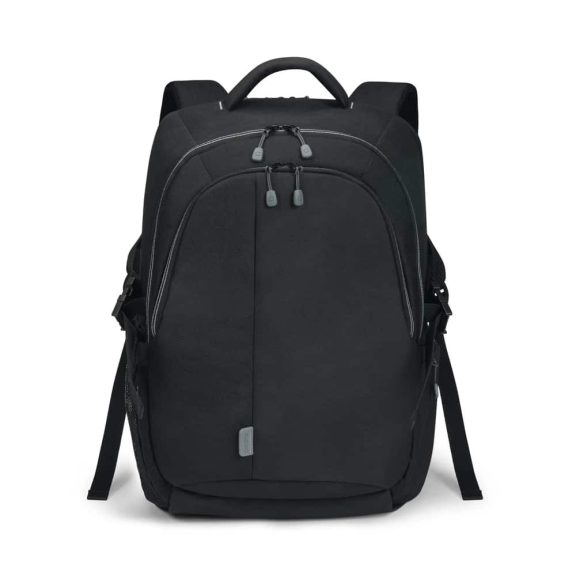 Dicota Eco laptop hátizsák, 15.6" laptop rekesz, esővédő huzat, fekete