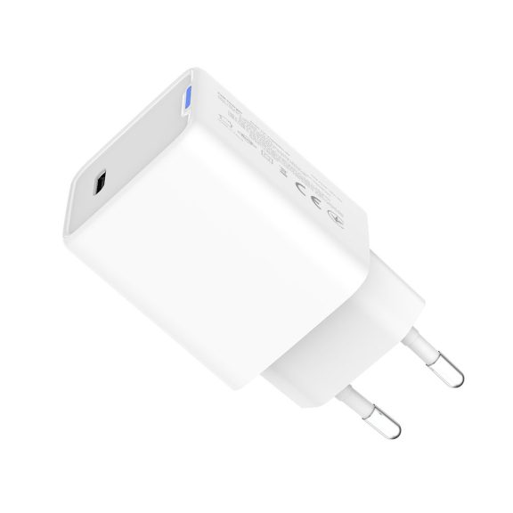 ColorWay CW-CHS057PD-WT hálózati GaN gyorstöltő 45 W, USB-C, PPS, fehér