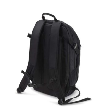   Dicota Backpack GO laptop hátizsák, 15.6" laptop rekesz, esővédő huzat, fekete