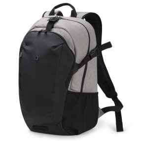   Dicota Backpack GO laptop hátizsák, 15.6" laptop rekesz, esővédő huzat, világosszürke