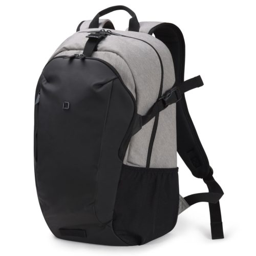 Dicota Backpack GO laptop hátizsák, 15.6" laptop rekesz, esővédő huzat, világosszürke
