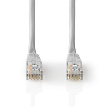   Nedis CCGT85100GY75 UTP Cat5e patch kábel, RJ45, 10/100/1000 Mbit/s, hossz 7,5m