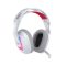 Logitech Astro A20 X vezeték nélküli gamer headset, PLAYSYNC AUDIO, LIGHTSYNC RGB, Fehér
