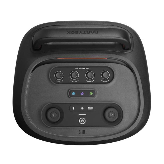 JBL PARTYBOX 520 EP, Bluetooth hangsugárzó, AI sound boost, 15 óra játékidő, fényshow, 400W, 3 db hangszóró