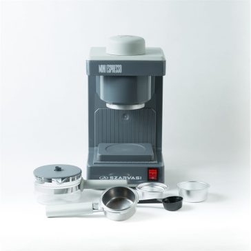   Szarvasi SZV-612/3 Mini Espresso presszókávéfőző, 800 W, 3,04 bar, szürke
