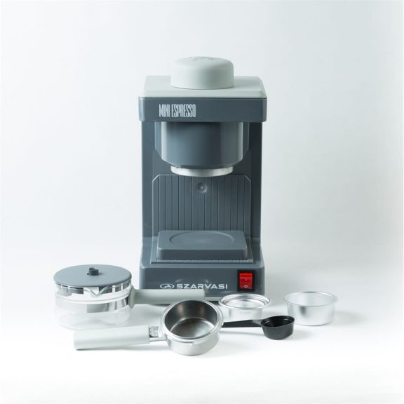 Szarvasi SZV-612/3 Mini Espresso presszókávéfőző, 800 W, 3,04 bar, szürke