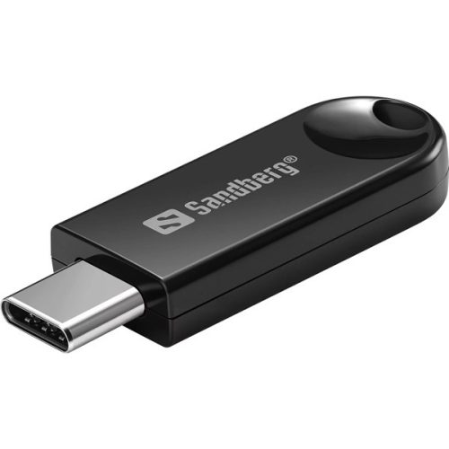 SANDBERG USB-C BT 5.3 Wireless dongle, Upgrade your PC with Bluetooth, Driver-free installation, 20m, 5 év garancia