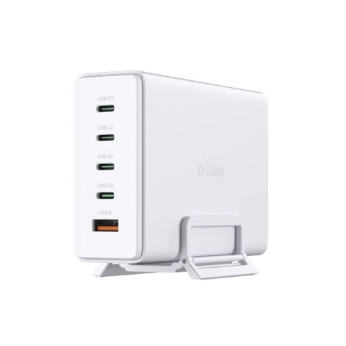 D-LINK Hálózati Adapter 240W GAN 4xUSB-C + 1xUSB, DCF-241/E