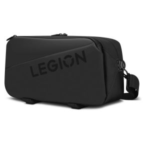   Lenovo Legion Sling Bag oldaltáska, vízlepergető, több rekeszes, fekete