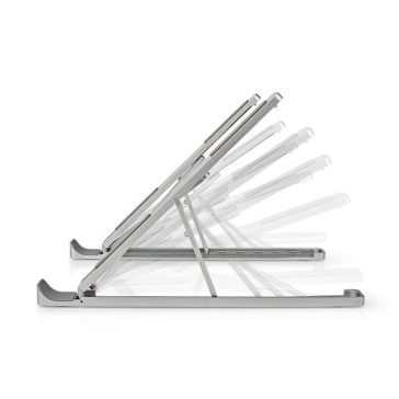   Nedis NBSTND100SI összecsukható notebook / laptop tartó állvány, 17 "