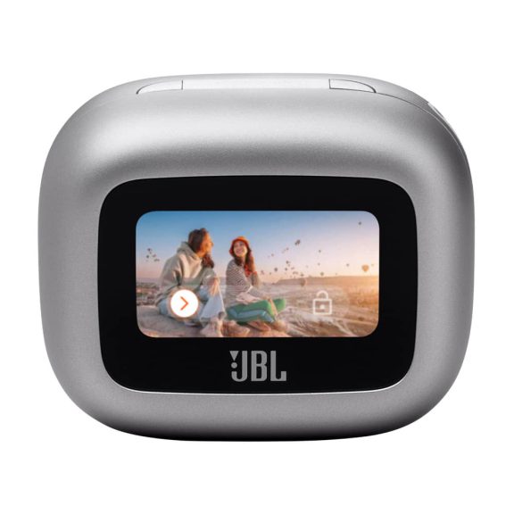 JBL Live Buds 3 vezeték nélküli fülhallgató, adaptív zajszűrés, térhangzás, 40 óra üzemidő, ezüst