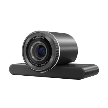   Lenovo QHD webkamera, 2K, autofókusz, AI auto framing, USB-C, Microsoft Teams tanúsítvány, fekete