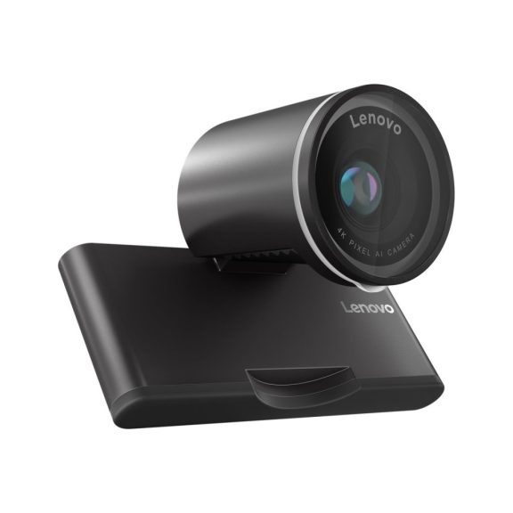 Lenovo 4K Pro webkamera, 4K, autofókusz, AI auto framing, Microsoft Teams tanúsítvány, USB-C, fekete