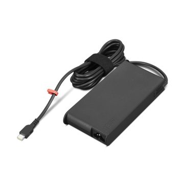   Lenovo ThinkPad Mobile Workstation 180W USB-C GaN laptop töltő, eredeti, dobozos, tápkábellel, fekete - 4X21U28835