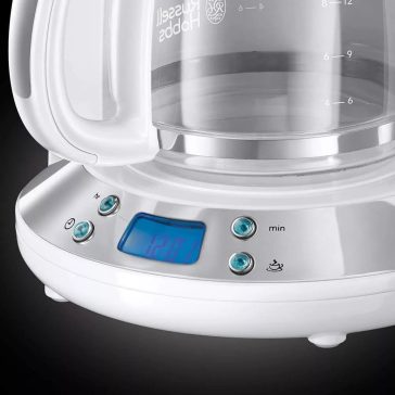   Russell Hobbs Inspire filteres kávéfőző, 1100 W, 1,25 l, fehér