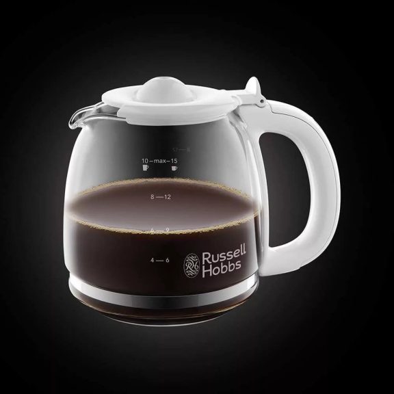 Russell Hobbs Inspire filteres kávéfőző, 1100 W, 1,25 l, fehér