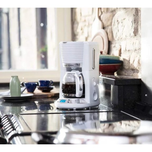 Russell Hobbs Inspire filteres kávéfőző, 1100 W, 1,25 l, fehér