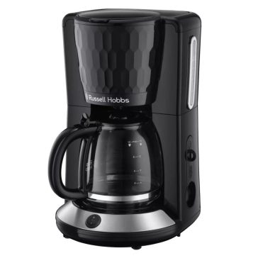   Russell Hobbs Honeycomb filteres kávéfőző, 1000 W, 1,25 l, fekete