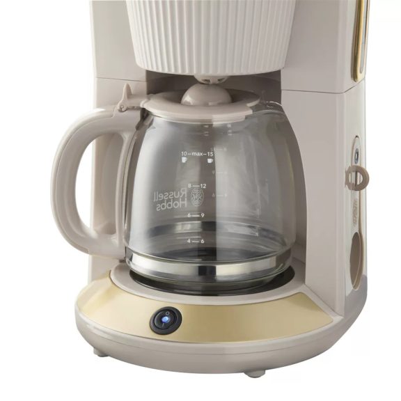 Russell Hobbs Brontë Stone filteres kávéfőző, 1100 W, 1,25 l, kőhatású