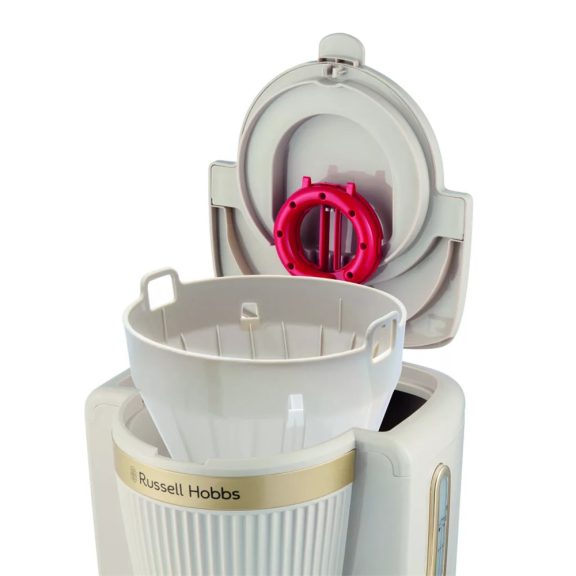 Russell Hobbs Brontë Stone filteres kávéfőző, 1100 W, 1,25 l, kőhatású