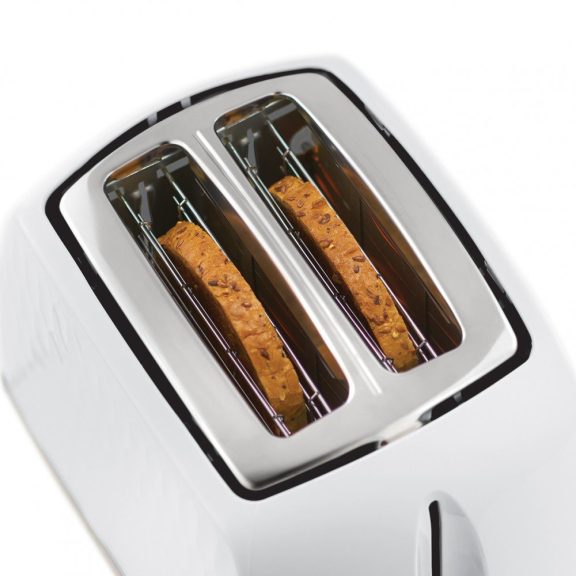 Russell Hobbs Honeycomb fehér, méhsejtmintás, két szeletes kenyérpirító