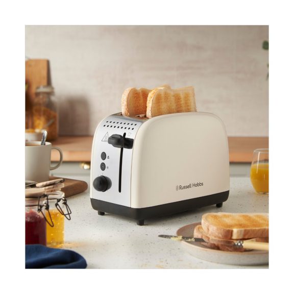 Russell Hobbs Colours Plus Jasmine kenyérpirító, 1670 W, Lift & Look, zsemlemelegítő - 26930-56