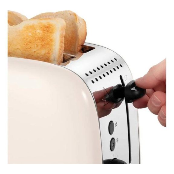 Russell Hobbs Colours Plus Jasmine kenyérpirító, 1670 W, Lift & Look, zsemlemelegítő - 26930-56