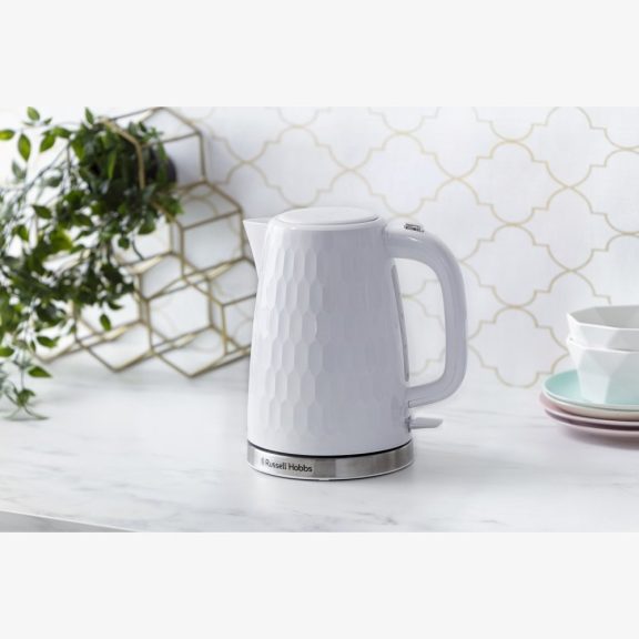 Russell Hobbs Honeycomb vízforraló, 1,7 l, 2400 W, fehér - 26050-70