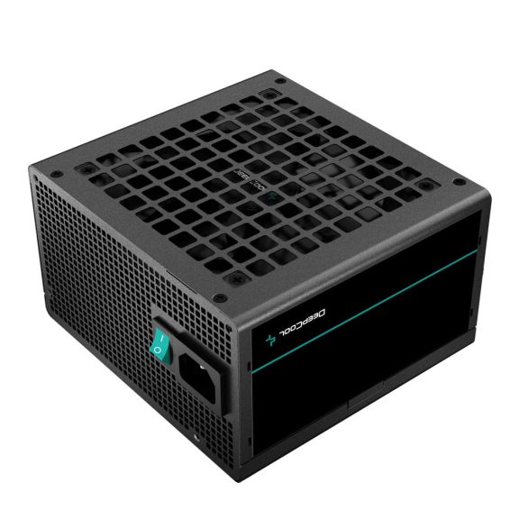 DeepCool PF400 tápegység, 400 W, 80 PLUS 230V EU, 120 mm ventilátor, fekete - R-PF400D-HA0B-EU