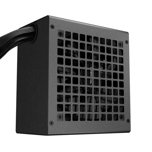 DeepCool PF400 tápegység, 400 W, 80 PLUS 230V EU, 120 mm ventilátor, fekete - R-PF400D-HA0B-EU