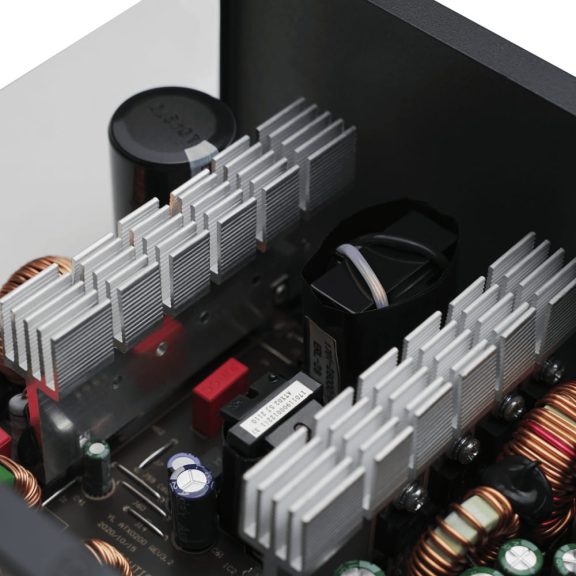 DeepCool PF400 tápegység, 400 W, 80 PLUS 230V EU, 120 mm ventilátor, fekete - R-PF400D-HA0B-EU