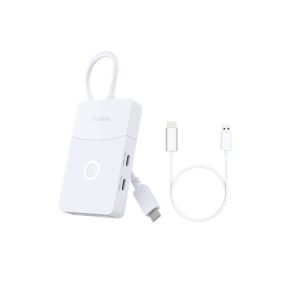   D-LINK USB-C HUB 2xUSB-C + 1xUSB + 1xPD 100W + 1xHDMI + 1x Wireless HDMI, DUP-501