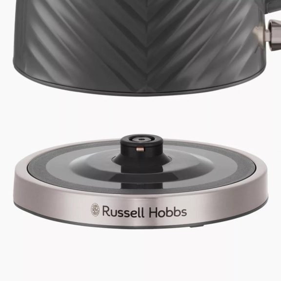 Russell Hobbs 26382-70 Groove vízforraló, 1,7 l, 2400 W, gyorsforralás, szürke