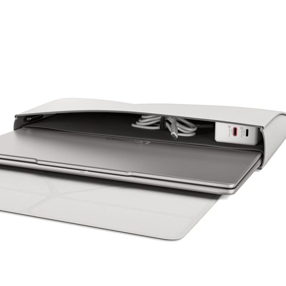 Lenovo Yoga Tote Sleeve 14", notebook tok és állvány, Seashell - GX41U39294