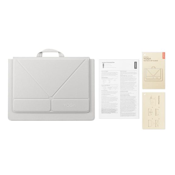 Lenovo Yoga Tote Sleeve 14", notebook tok és állvány, Seashell - GX41U39294