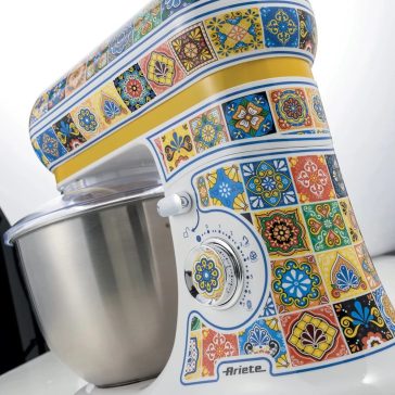   Ariete Positano konyhai robotgép, 5.5 L, 2400W, 7 sebesség, rozsdamentes acél tál
