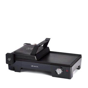   Ariete Multi Grill 3 az 1-ben elektromos grill, 2400W, 180° nyitható, állítható termosztát