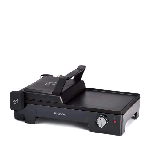 Ariete Multi Grill 3 az 1-ben elektromos grill, 2400W, 180° nyitható, állítható termosztát