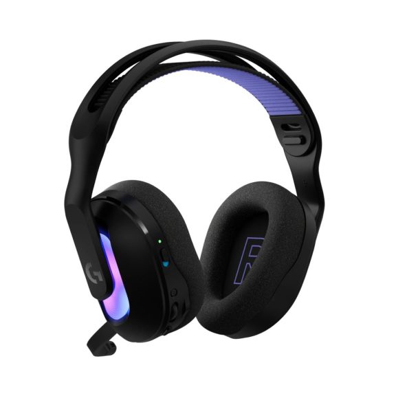 Logitech G522 LIGHTSPEED vezeték nélküli gamer headset, 48 kHz mikrofon, LIGHTSYNC RGB, Fekete - 981-001544