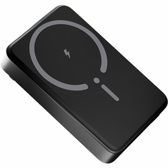 Avax PB300 FREELY mágneses vezeték nélküli powerbank, 10000 mAh, 15 W, 20 W USB-C, fekete