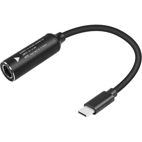 BLACKBIRD Töltőkábel PD65W USB-C male to DC7.9mmx09mm female