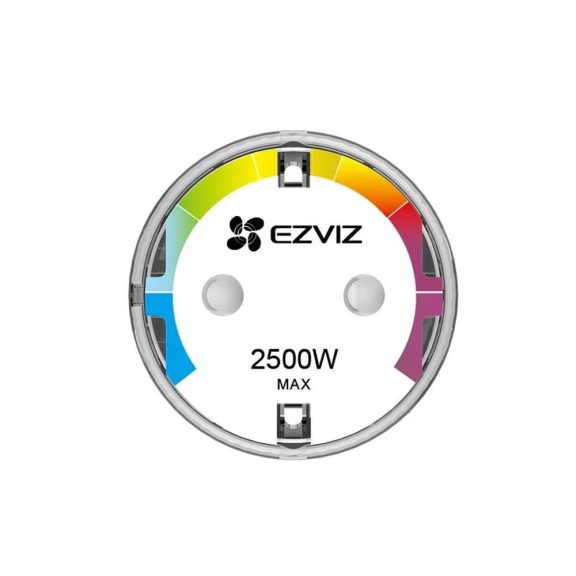 EZVIZ T30 okos konnektor, WiFi, fogyasztásmérés, időzítés, túlterhelés védelem, fehér - CS-T30-10E-EU